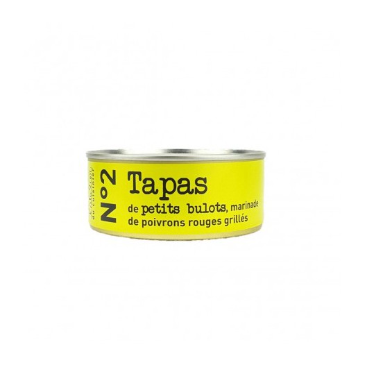 Tapas de Petits Bulots, Marinade de Poivrons Rouges Grillés