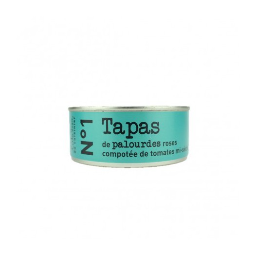 Tapas de Palourdes Roses Compotée de Tomates Mi-Séchées
