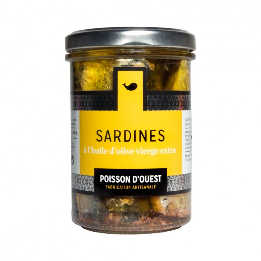 Sardines à l'Huile d'Olive Vierge Extra