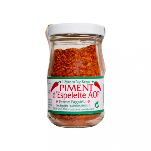 Piment d'Espelette poudre AOP