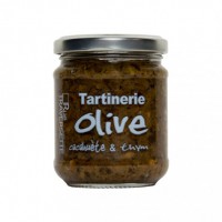 Tartinerie Olive, Cacahuète et Thym