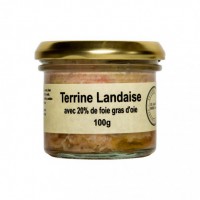 Terrine Landaise au Foie Gras d'Oie
