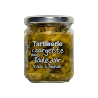 Tartinerie Courgette, Navet Boule d'Or, Raisin et Amande