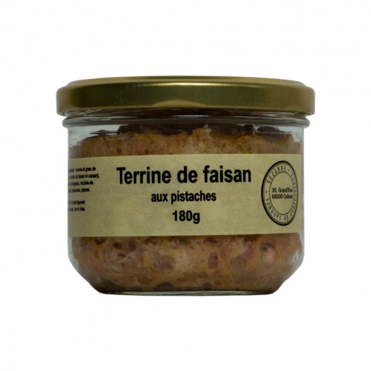 Terrine de Faisan aux Pistaches (200g)