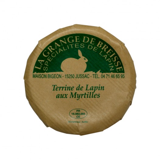 Terrine de Lapin aux Myrtilles